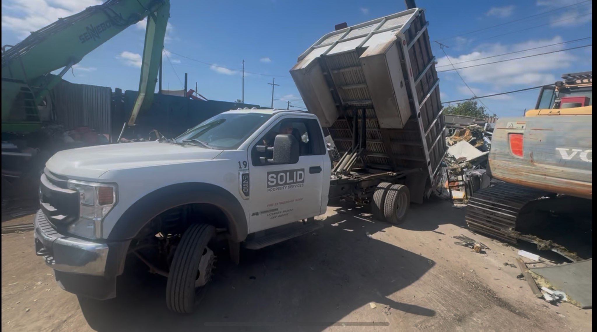 SOLID hauling services